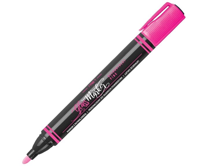 Μαρκαδόρος Κιμωλίας Rystor Glass Ultraviolet Pink