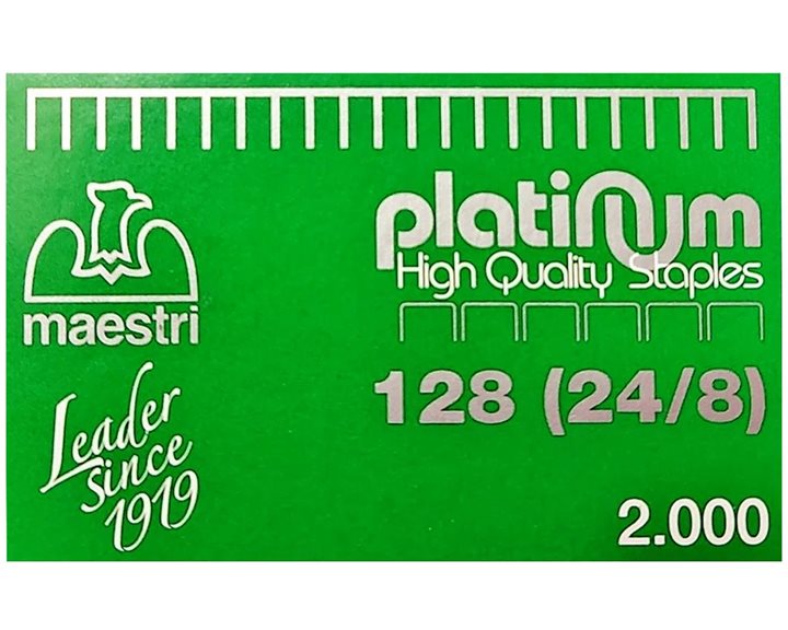 Σύρματα συρραπτικού ROMA Νο128 24/8 Platinum