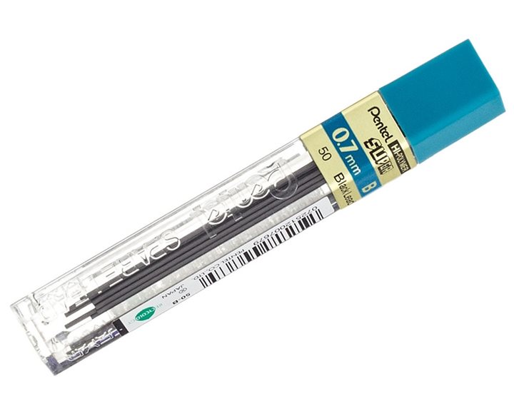 Μύτες Pentel Μηχανικών Μολυβιών 0.7MM B
