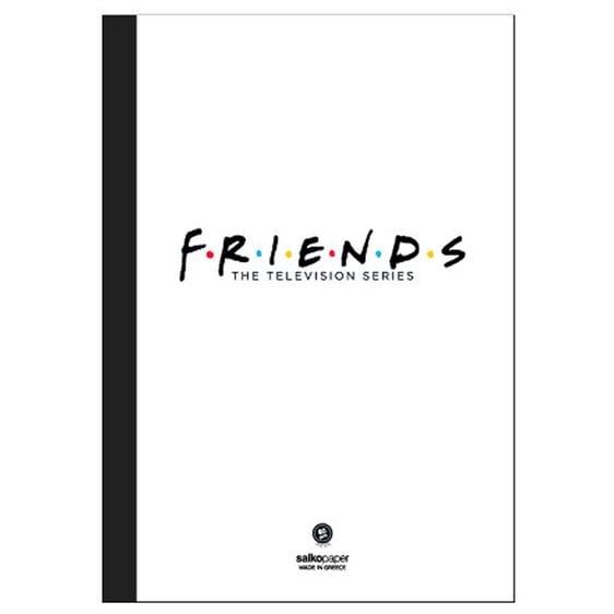 Τετράδιο Salko Flex A4 2Θ.64φύλλα Friends