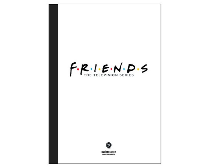 Τετράδιο Salko Flex A4 2Θ.64φύλλα Friends