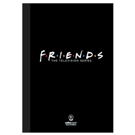 Τετράδιο Salko Flex A4 2Θ.64φύλλα Friends