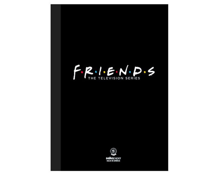 Τετράδιο Salko Flex 17x25 2Θ.64φύλλα Friends
