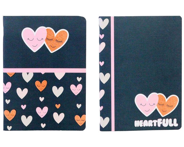 Τετράδιο Καρφίτσα A4 Hearts 118247