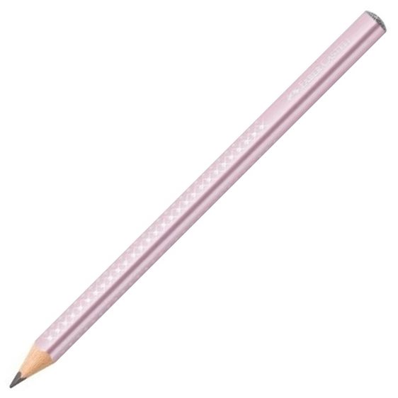 Μολύβι Fabber-Castel Jumbo Sparkle B Metallic Ροζ
