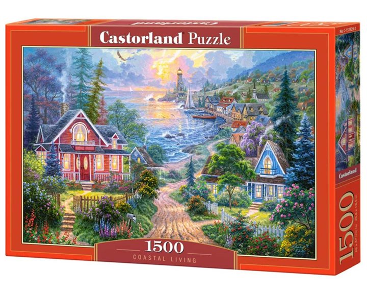 Παζλ Castorland 1500τεμ. Coastal Living  68χ47cm C-151929-2