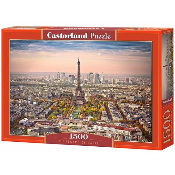 Παζλ Castorland 1500τεμ. Cityskape Of Paris 68χ47cm C-151837-2