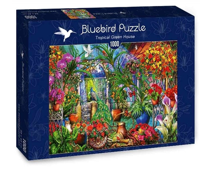 Παζλ Castorland 1000 Τμχ. Tropical Green House 68.3x48 70248-P