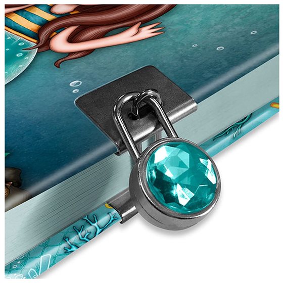 Σημειωματάριο Με Κλειδαριά Santoro Gorjuss Deep Secrets 1292GJ01
