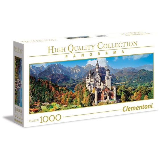 Clementoni Παζλ Panorama High Quality Collection Κάστρο Neuschwanstein 1000 τμχ