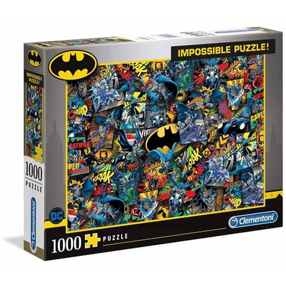 Clementoni Παζλ Impossible Batman 1000 τμχ