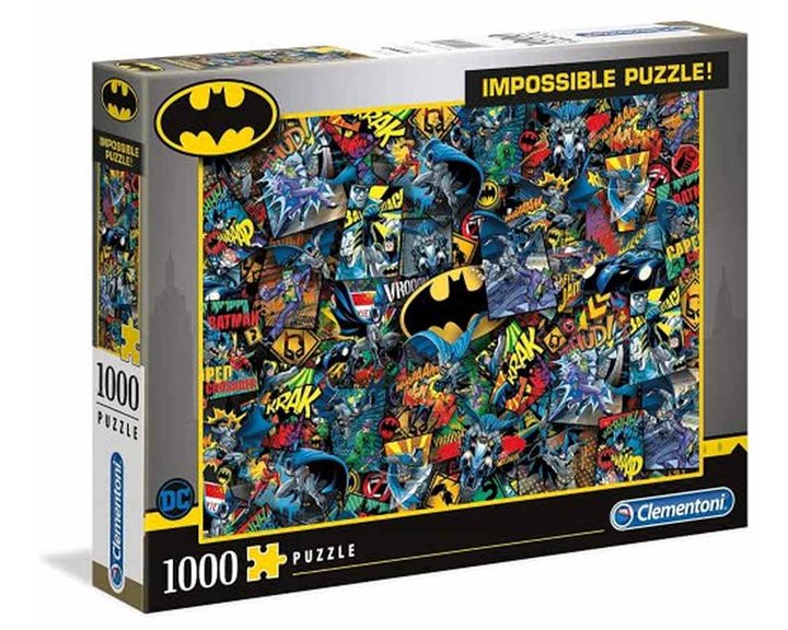 Clementoni Παζλ Impossible Batman 1000 τμχ