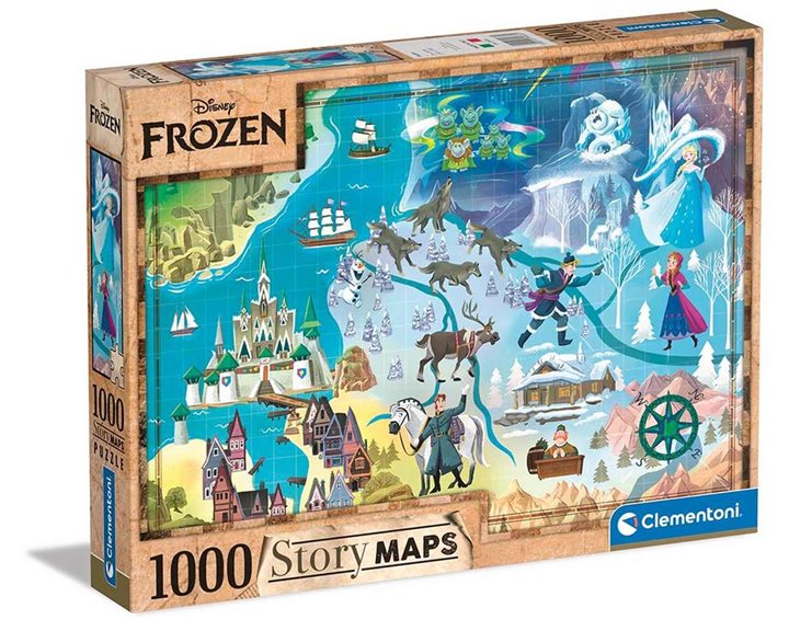 ΠΑΖΛ 1000 STORY MAPS FROZEN