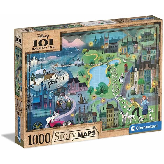 ΠΑΖΛ 1000 STORY MAPS ΤΑ 101 ΣΚΥΛΙΑ ΤΗΣ ΔΑΛΜΑΤΙΑΣ
