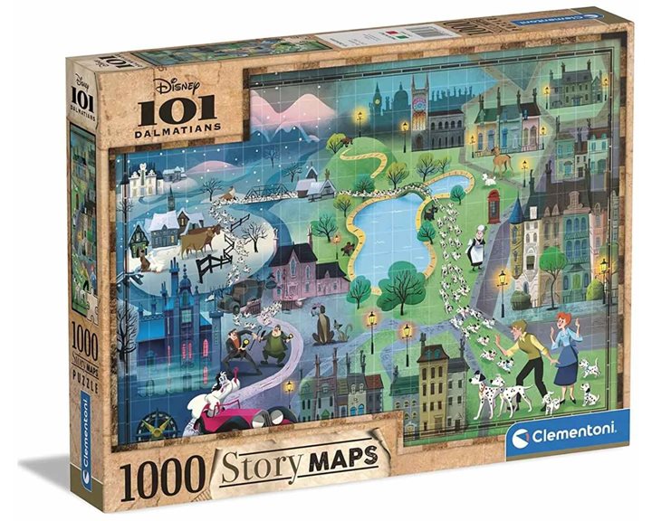 ΠΑΖΛ 1000 STORY MAPS ΤΑ 101 ΣΚΥΛΙΑ ΤΗΣ ΔΑΛΜΑΤΙΑΣ