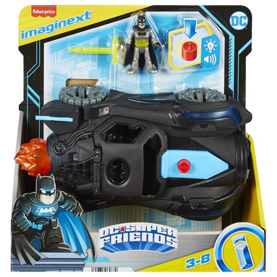 IMAGINEXT - BATMOBILE ΜΕ ΦΩΤΑ ΚΑΙ ΗΧΟΥΣ - HGX96