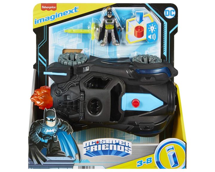 IMAGINEXT - BATMOBILE ΜΕ ΦΩΤΑ ΚΑΙ ΗΧΟΥΣ - HGX96