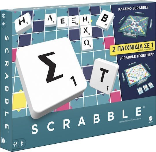 Mattel Νέο Scrabble 2 Σε 1 HXW06
