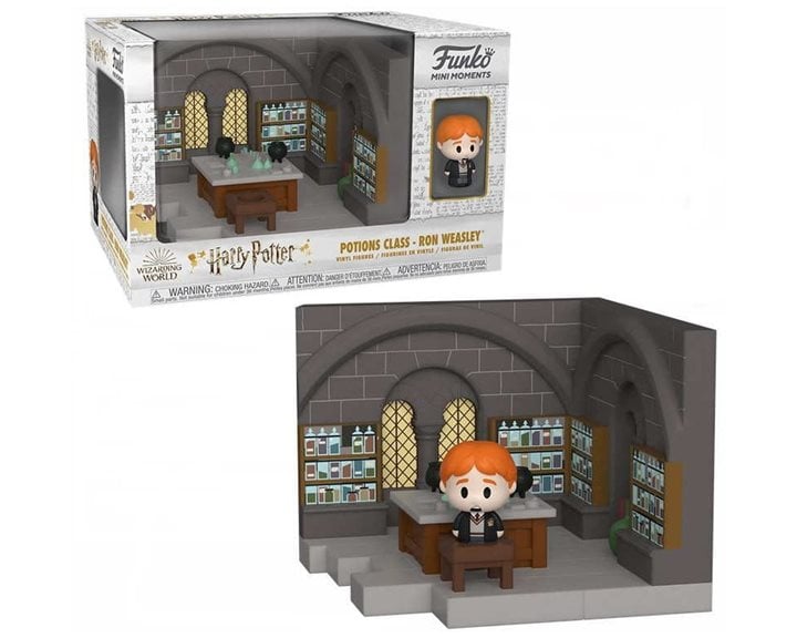 FUNKO MINI MOMENTS DIORAMA: HARRY POTTER POTIONS CLASS VINYL FIGURES