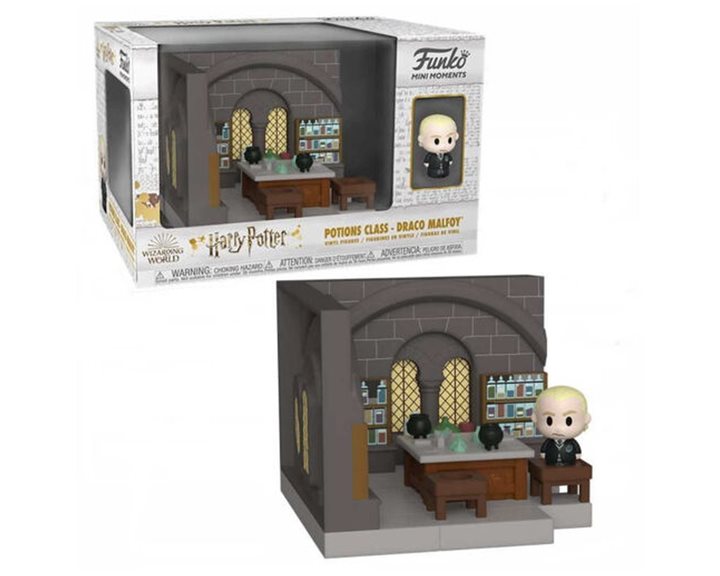 FUNKO POP! DIORAMA HARRY POTTER : MINI MOMENTS POTIONS CLASS DRACO MALFOY