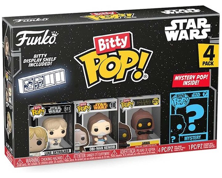 FUNKO BITTY POP! STAR WARS #76341 : A NEW HOPE (LUKE SET) -71511