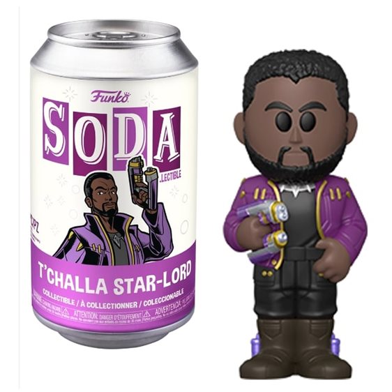 FUNKO POP! MARVEL VINYL SODA : T’CHALLA STAR-LORD