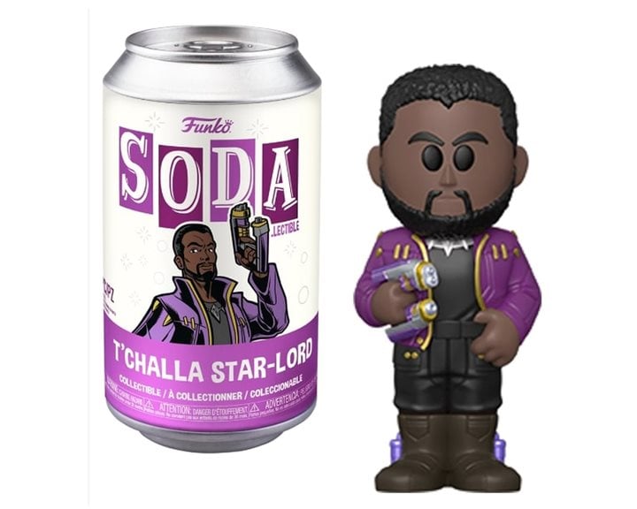 FUNKO POP! MARVEL VINYL SODA : T’CHALLA STAR-LORD