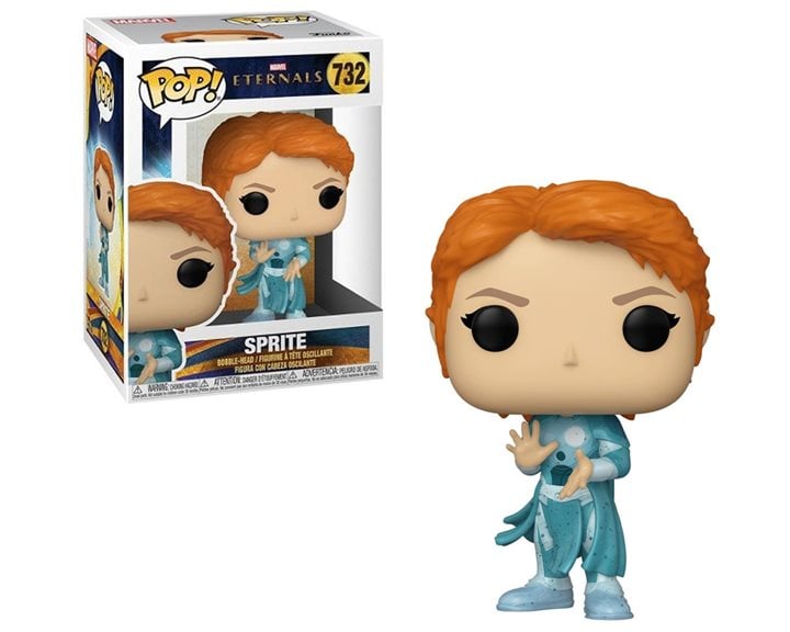 FUNKO POP! MARVEL: ETERNALS - SPRITE #732 BOBBLE-HEAD VINYL FIGURE