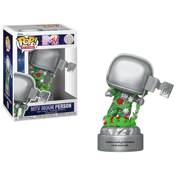 FUNKO POP! MTV : MOON PERSON WITH FLOWERS #201