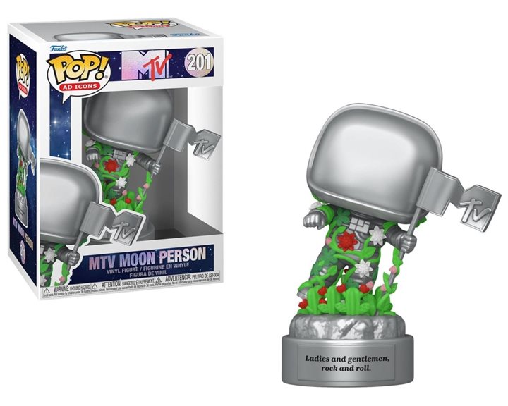 FUNKO POP! MTV : MOON PERSON WITH FLOWERS #201