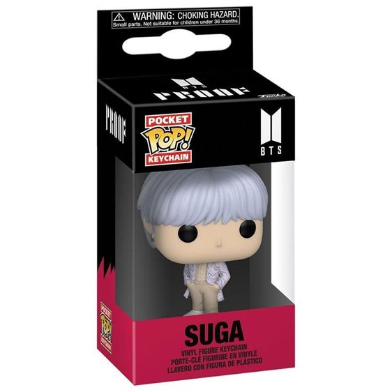FUNKO POCKET POP! BTS - SUGA VINYL FIGURE KEYCHAIN