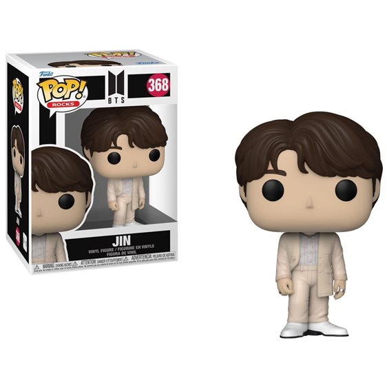 FUNKO POP! ROCKS: BTS - JIN #368 VINYL FIGURE