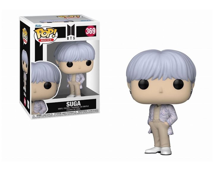 FUNKO POP! ROCKS: BTS - SUGA #369 VINYL FIGURE
