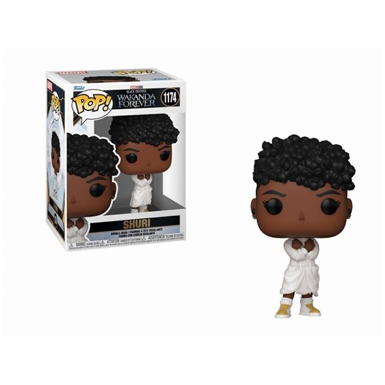 FUNKO POP! MARVEL: BLACK PANTHER WAKANDA FOREVER - SHURI #1174 BOBBLE-HEAD VINYL FIGURE