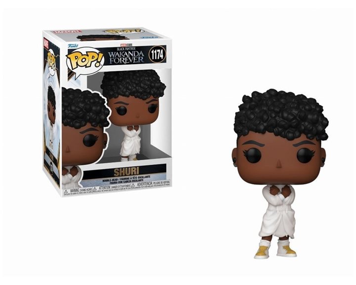 FUNKO POP! MARVEL: BLACK PANTHER WAKANDA FOREVER - SHURI #1174 BOBBLE-HEAD VINYL FIGURE