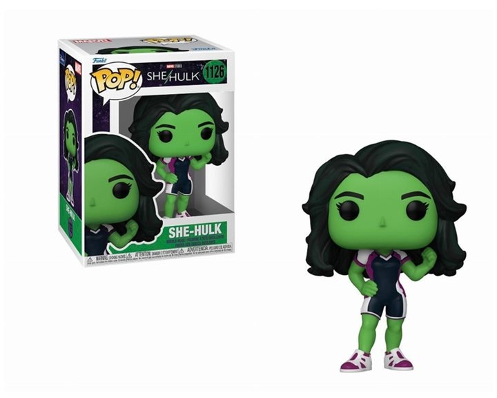 FUNKO POP MARVEL: SHE HULK #1126 BOBBLE- HEAD VINYL FIGURE