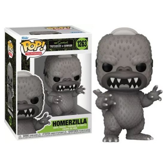 FUNKO POP! TELEVISION: THE SIMPSONS TREEHOUSE OF HORROR - HOMERZILLA #1263 VINYL FIGURE