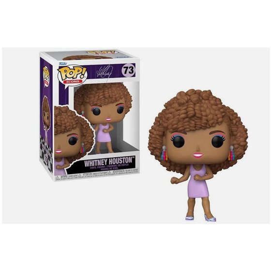 FUNKO POP! ICONS: WHITNEY - WHITNEY HOUSTON (IWDWS) #73 VINYL FIGURE