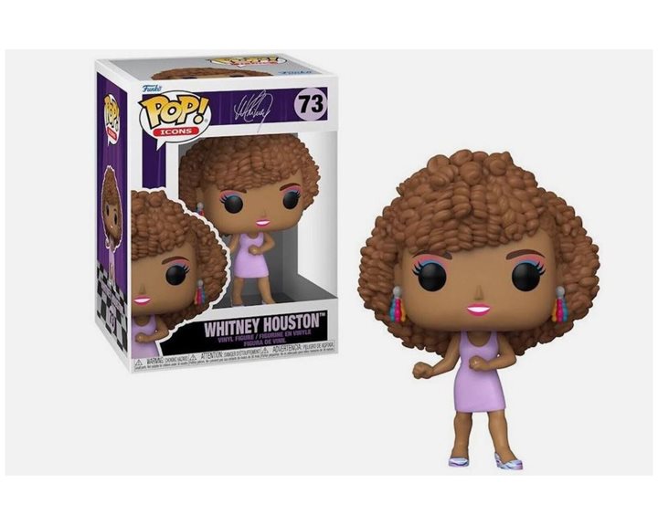FUNKO POP! ICONS: WHITNEY - WHITNEY HOUSTON (IWDWS) #73 VINYL FIGURE