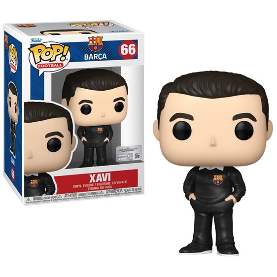 FUNKO POP! FOOTBALL: BARCELONA - XAVI #66 VINYL FIGURE