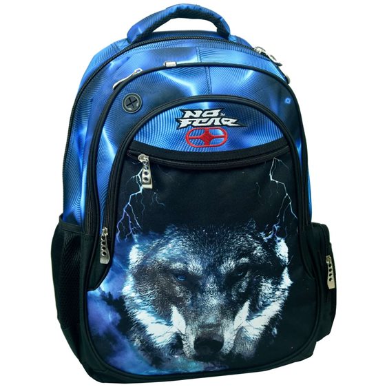 Back Me Up Σακίδιο Οβάλ No Fear Night Wolf 348-29031