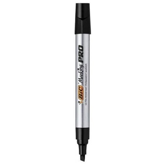 Μαρκαδόρος Bic Pro Chisel Μαύρο BCL B12