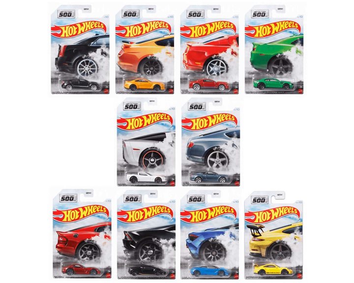 HOT WHEELS ΑΥΤΟΚΙΝΗΤΑΚΙΑ - CELEBRATIONS - HRW56