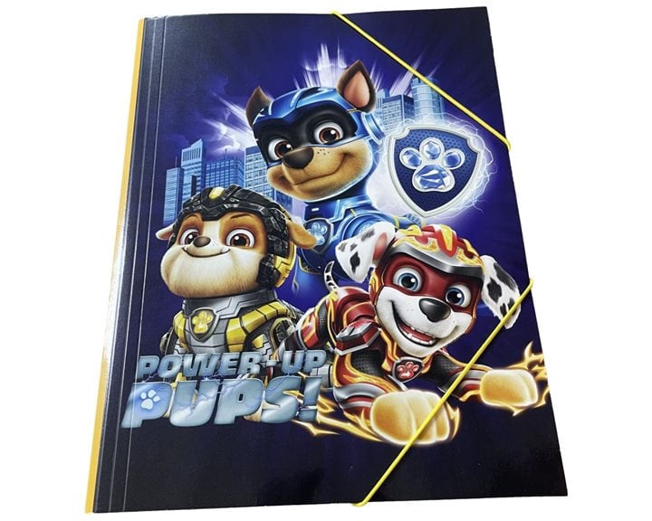 Ντοσιέ Λάστιχο Α4 Gim Paw Patrol Mighty Movie 334-21510