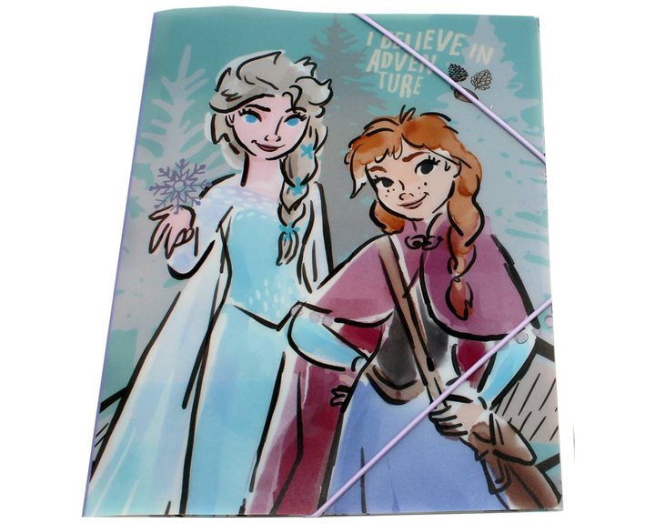 Ντοσιέ Λάστιχο Α4 Gim Frozen 341-71515