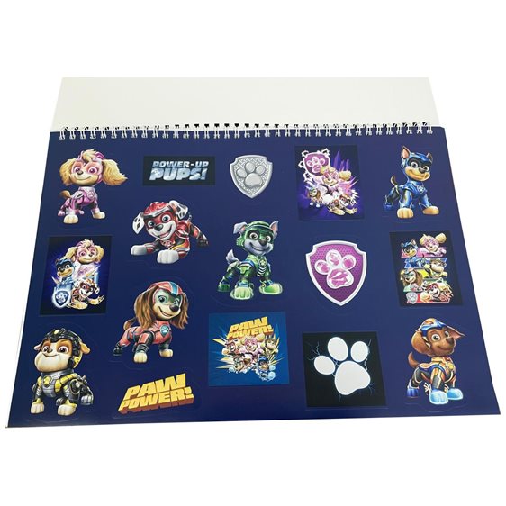 Μπλόκ Ζωγραφικής 23x33  Gim Paw Patrol 40Φ.Με Αυτοκόλλητα 334-21416