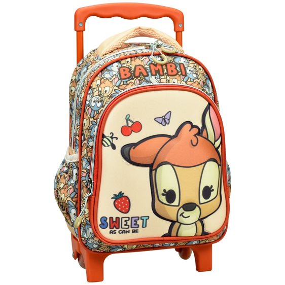 Σακίδιο Trolley Νηπιαγωγείου Gim Animals Bambi 341-22072
