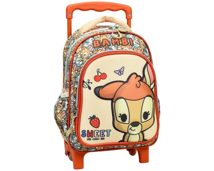 Σακίδιο Trolley Νηπιαγωγείου Gim Animals Bambi 341-22072