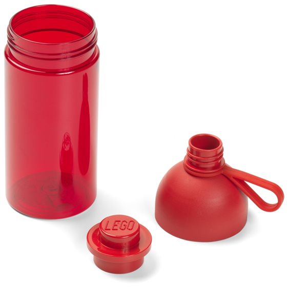 LEGO® ΜΠΟΥΚΑΛΙ 0.5L ΚΟΚΚΙΝΟ -ΤRANSPARENT - 40420001