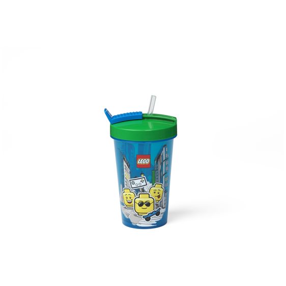 LEGO® ΠΟΤΗΡΙ ΜΕ ΚΑΛΑΜΑΚΙ 0.5L ΙCONIC BOY - 40441724